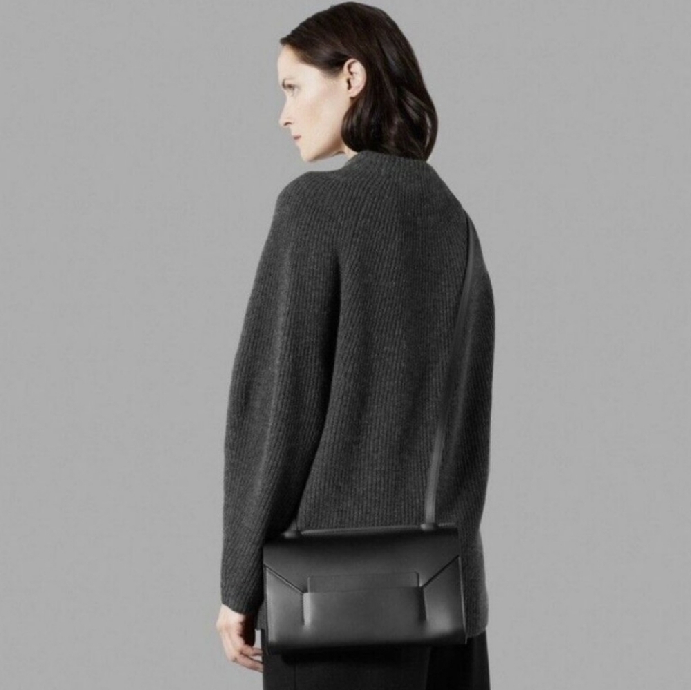RARE Limited Release E.1 Black Leather Crossbody
